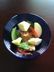 Apple Tomato Spinach