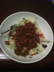 Ground Beef Salad