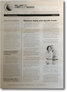 Receive the Print Newsletter: The Word on Wellness ... for FREE!