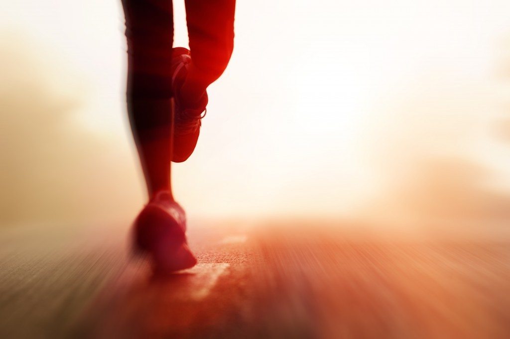 Running feet
