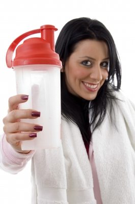 protein shaker bottle