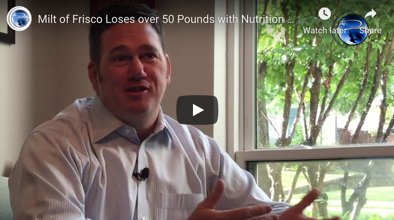Milt nutrition client shares experience w