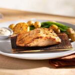 Grilled Salmon on Cedar Plank